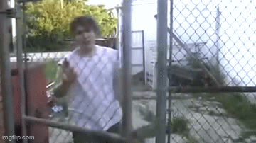 SpaceDog TV - Homeless Cribs GIF