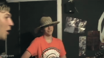 SpaceDog TV - Bucky's Concert GIF