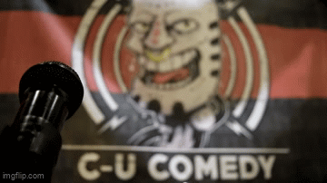 Setting Up Camp - C-U Comedy GIF