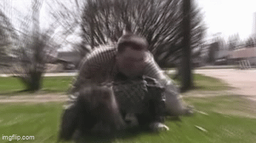 The Human Laughter Project - Horny Zombies GIF