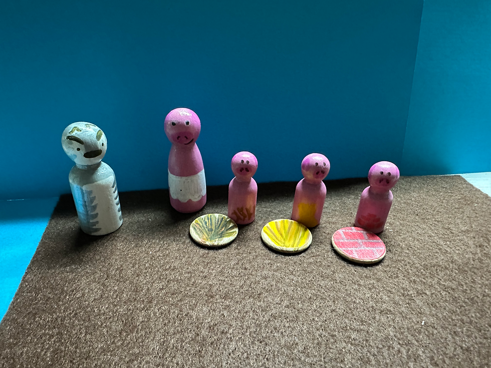 Thumbnail: Wooden Peg dolls