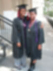 Two friends in high school