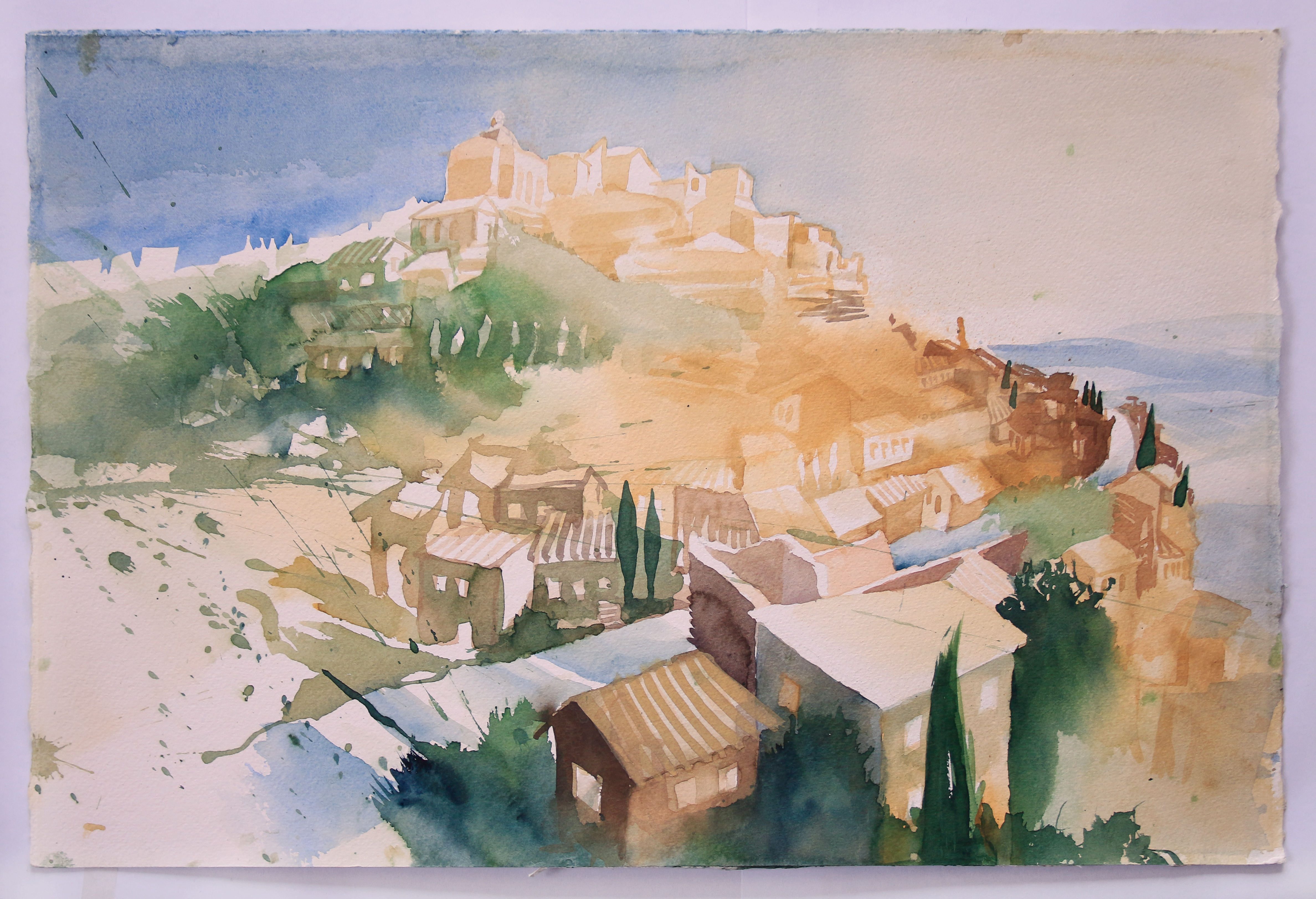 Nachmittagssonne über Gordes