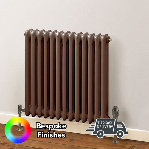 Fitzrovia 3 Column Steel Radiator | Bespoke Colour | Rads 2 Rails ...