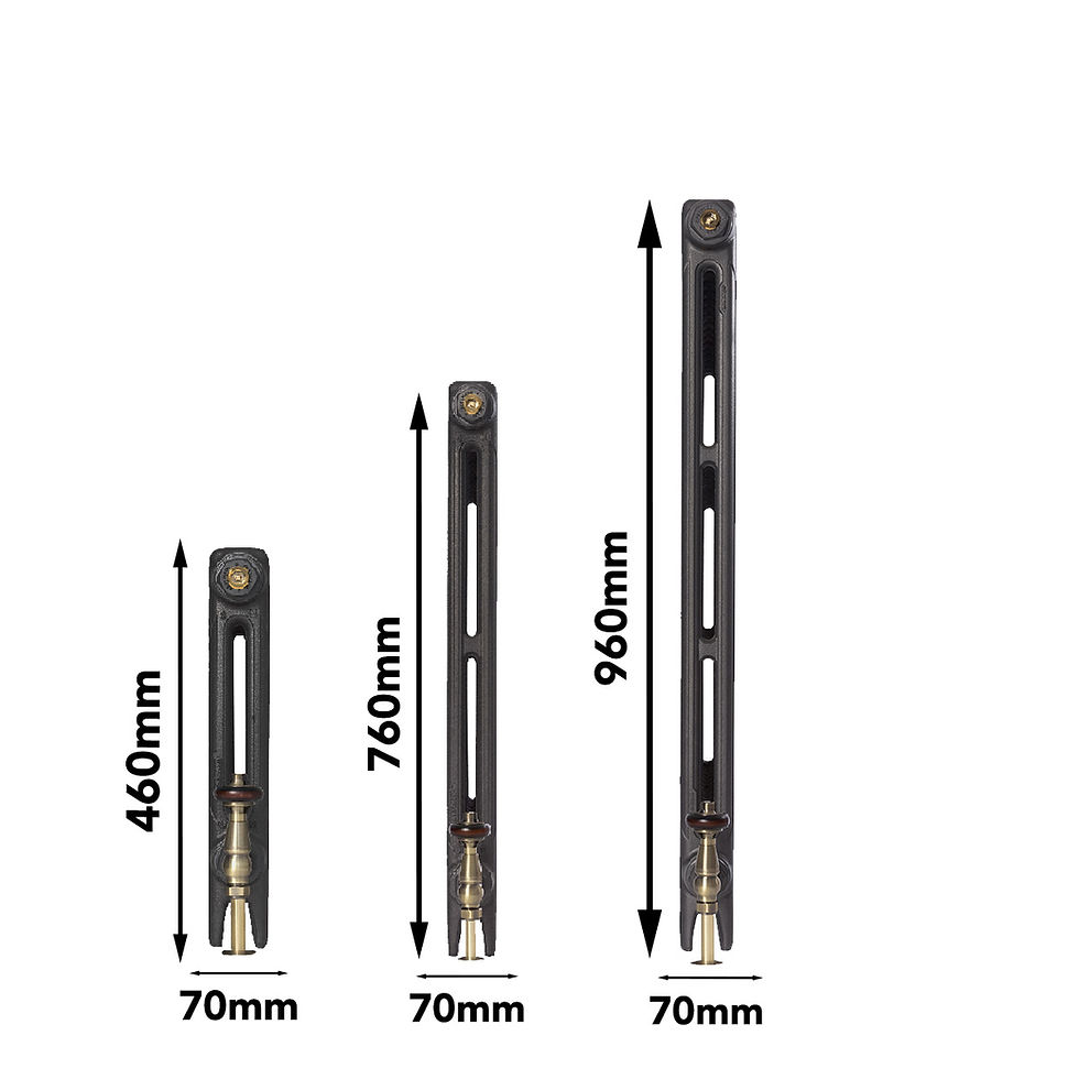 Thumbnail: Mercury 2 Column Cast Iron Radiator | Castrads