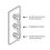 Thumbnail: Dawlish Recessed Thermostatic Shower Valve with Twin Stopcocks by Heritage technical drawing