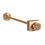 Thumbnail: Thistle | 200mm or 300mm | Radiator Wall Stay | Carron