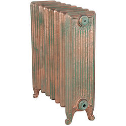 Churchill 670/1 x 8 Sections | Cast Iron Radiator|Copper Leaf Verdigris | Carron