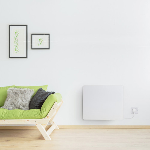 Glass Fronted Radiator Solene | Glass Fronted Electric Wall Mounted Heater | MHS | Foundry ...