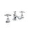 Thumbnail: Victrion Crosshead 3-Hole Basin Mixer  | BC Designs