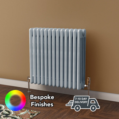 Fitzrovia 4 Column Steel Radiator | Bespoke Colour | Rads 2 Rails ...