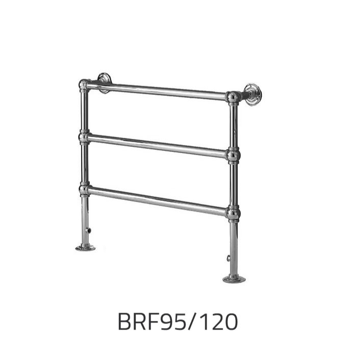 Thumbnail: Baronial | Floor &/or Wall Mounted Towel Rail  | Full Range | Bard & Brazier