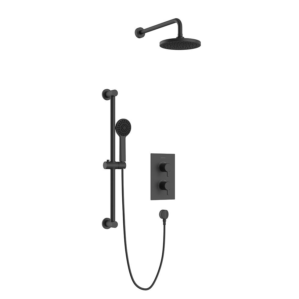 Thumbnail: Dartmouth Concealed Shower Valve with Dual Heads | Heritage