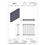 Thumbnail: Casterton horizontal | Aluminium Radiator | Vogue UK | technical drawing