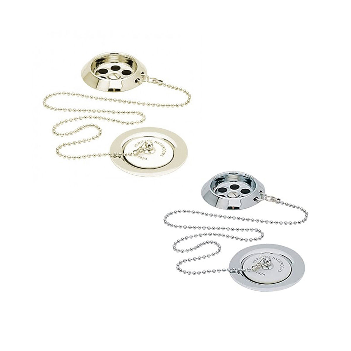 Ornate Bath Waste by Heritage