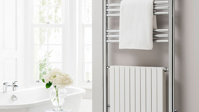 Harmonique | Wall Mounted Towel Rail & Radiator | Mild Steel | Vogue UK