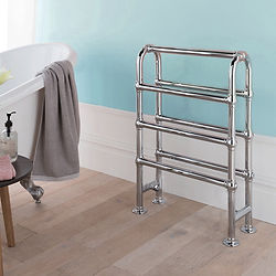 Electric Arcadia |  200W Heated Towel Rail Horse | Mild Steel | Vogue UK