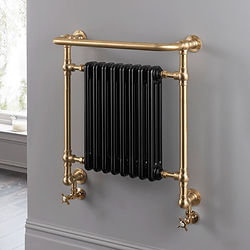 Regency | Wall Mounted | Brass Construction Towel Rail | Vogue UK