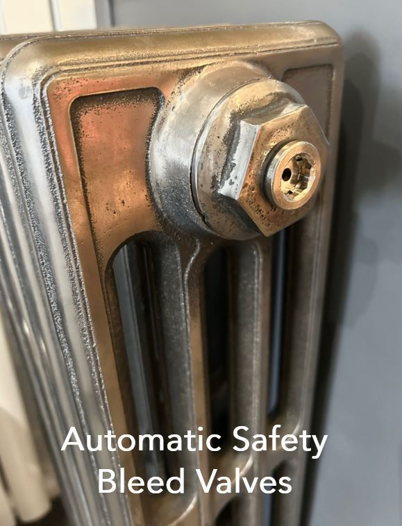 Thumbnail: Victorian Electric Cast Iron Radiator 460mm, 4 Column, 19 Sections | Carron