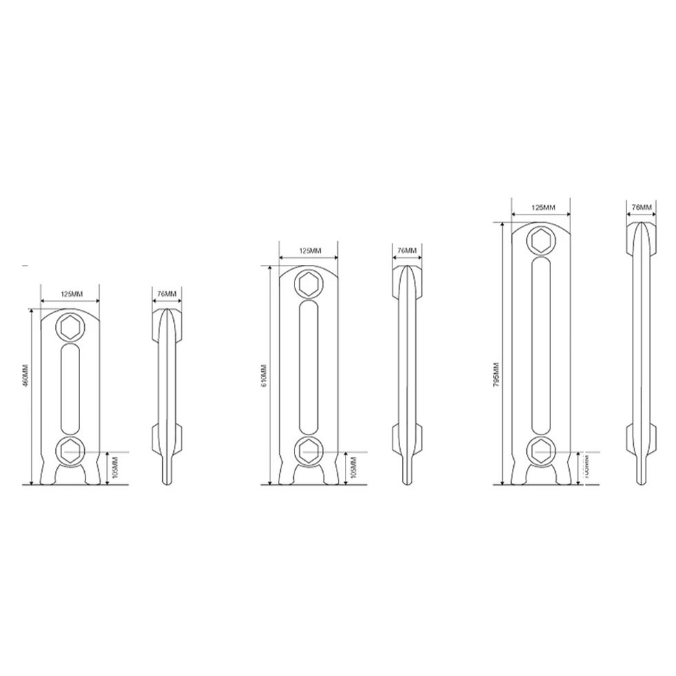 Thumbnail: Peerless Cast Iron Radiator | Arroll