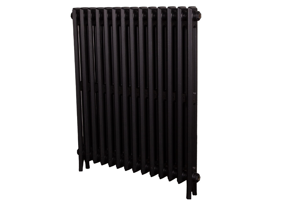 Rathmell 1030/2 x 14 Sections | Cast Iron Radiator | Satin Black | Carron