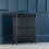 Thumbnail: Edwardian 4 Column Aluminium Radiator 750mm | Anthracite | Arroll