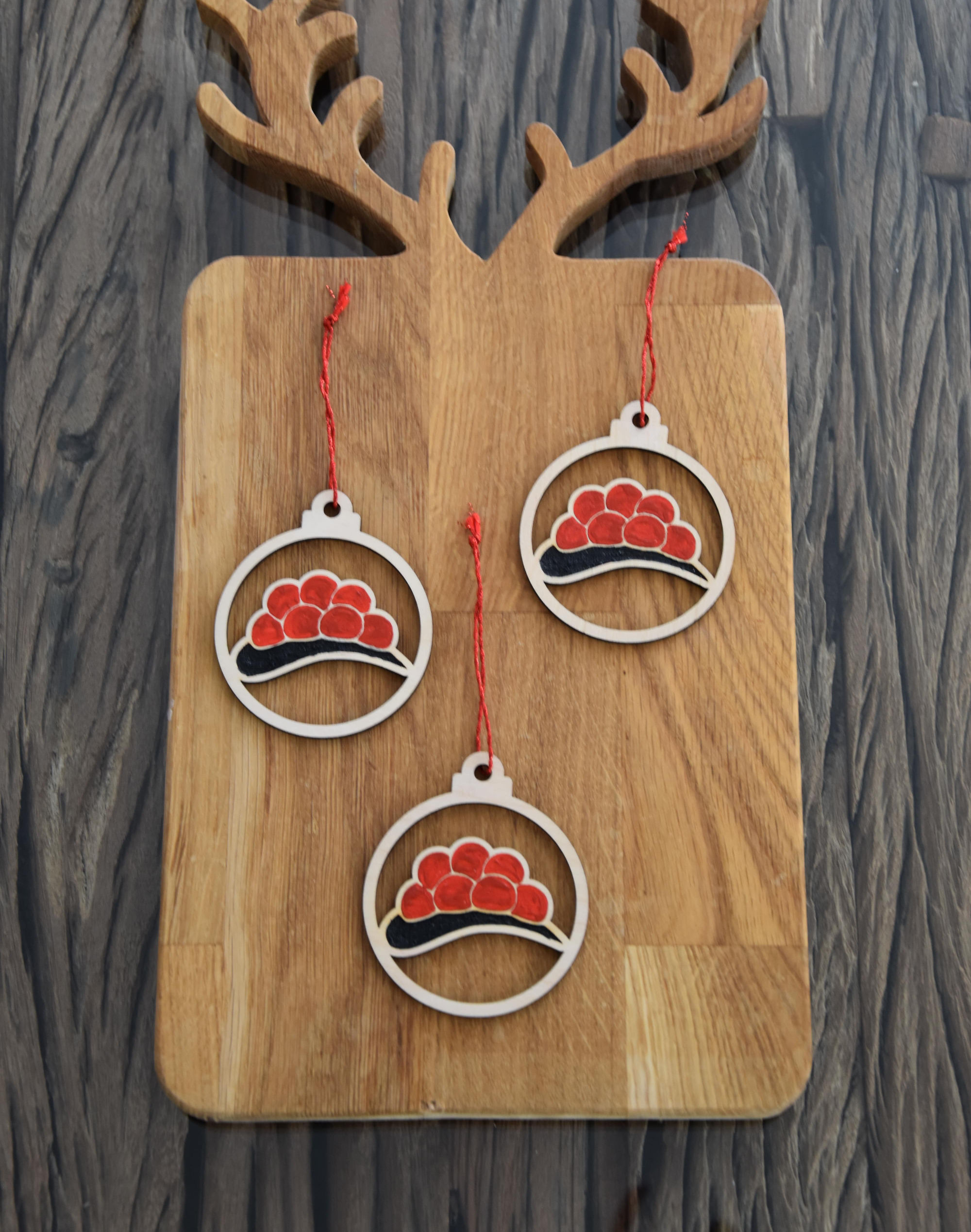Holz-Anhänger "Bollenhut"