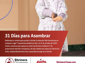 5 razones por las que apoyamos a Shriners Hospital