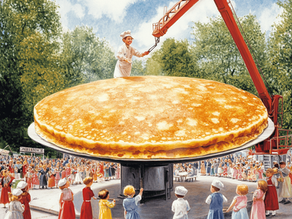 El pancake más grande del mundo
