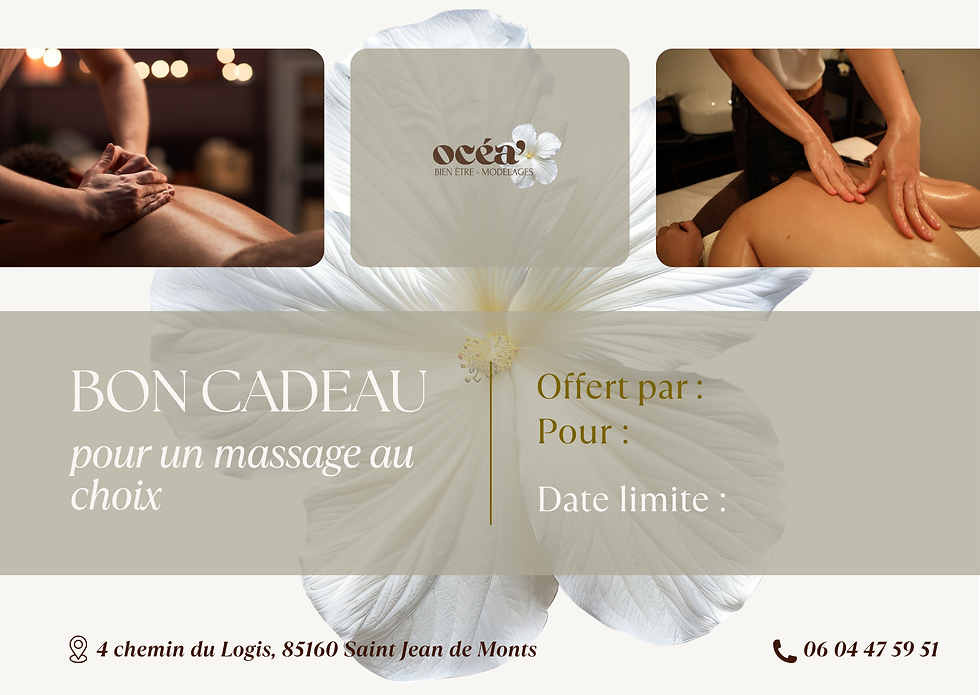 Bon Cadeau Massage Soin Institut Moderne Minimaliste Marron Beige (4).png