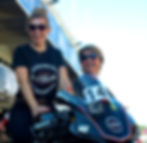 Victoria and Wendy Barcelona Slick Moto
