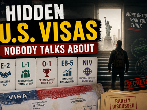 Hidden U.S. Visas Nobody Talks About