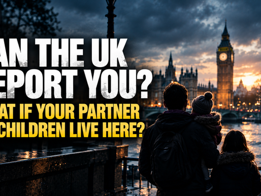 Can the UK deport you if your partner or children live here? Learn how family life, British children, the seven-year rule and Article 8 may affect deportation.