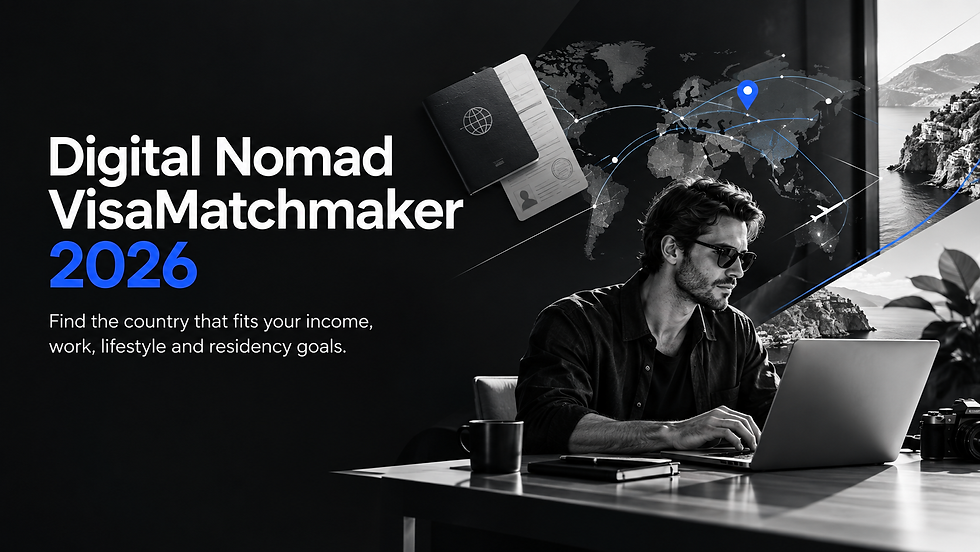 Digital Nomad Visa Matchmaker 2026