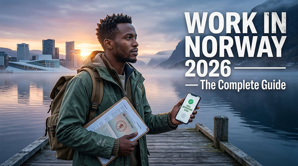 Norway Work Visa & Jobs — Full 2026 Guide