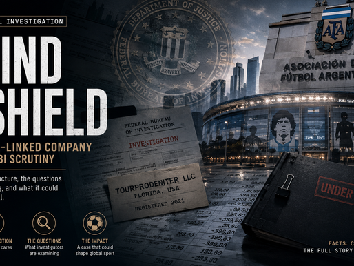 The reported $300 million investigation into Argentine football explained. Timeline, financial structure, U.S. jurisdiction, AFA's response, and what the evidence really shows.