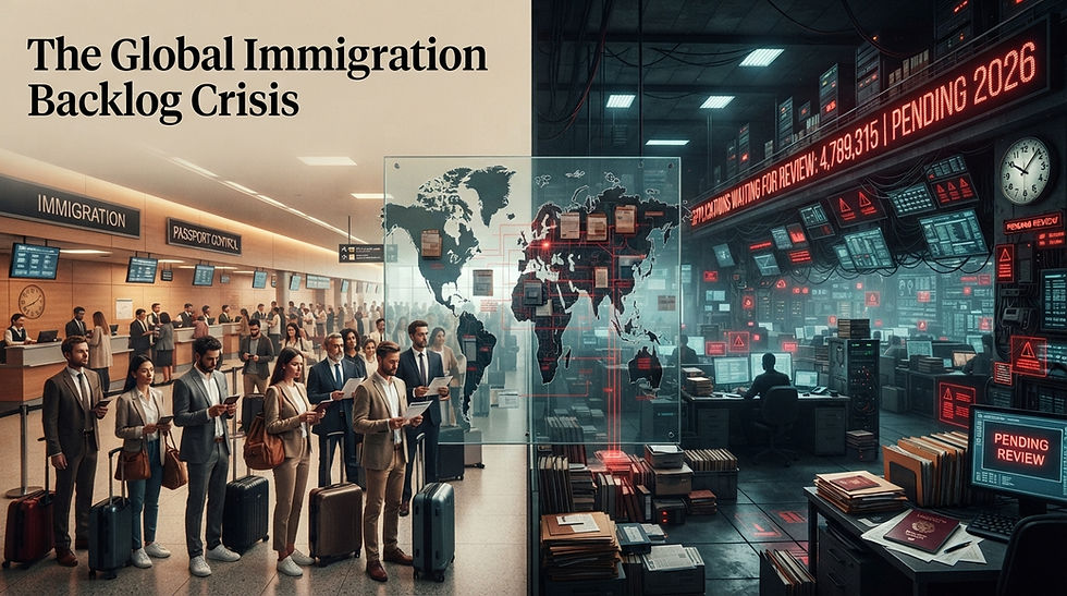 The Global Immigration Backlog Crisis