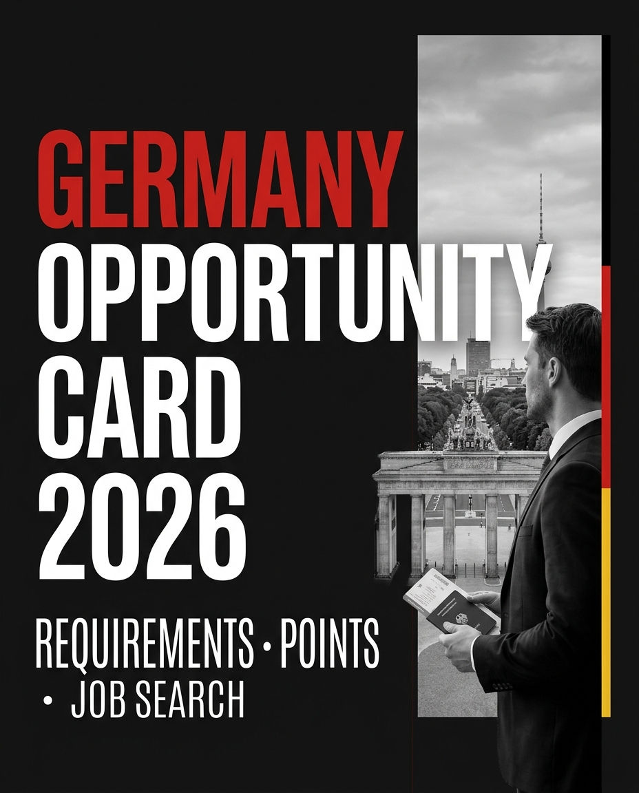 Germany Opportunity Card 2026: Requirements, Points, Documents and Job Search