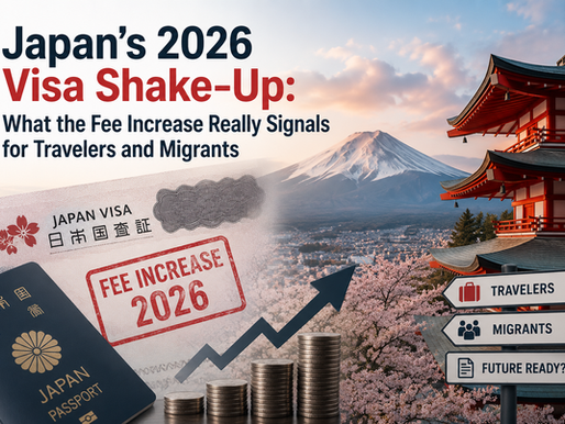 Japan’s 2026 Visa Shake‑Up: What the Fee Increase Really Signals for Travelers and Migrants