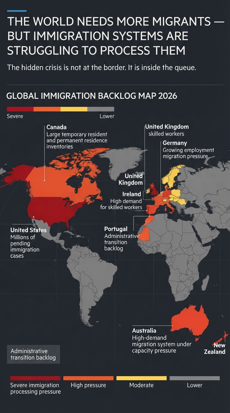 The Global Immigration Backlog Crisis