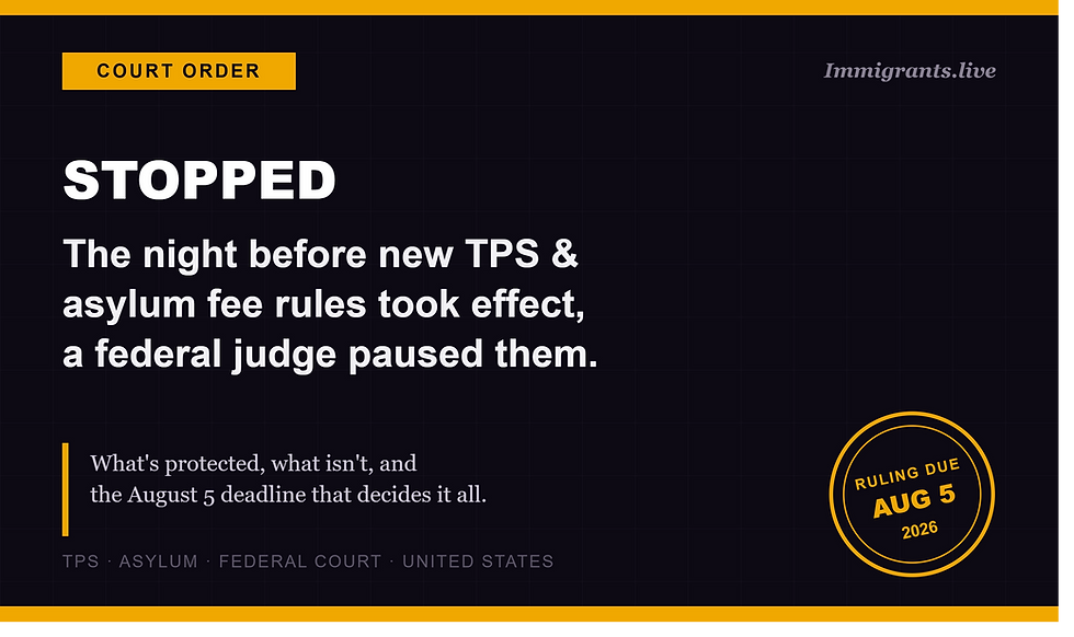 The Night Before New Fee Rules Kicked In, a Judge Stopped Them