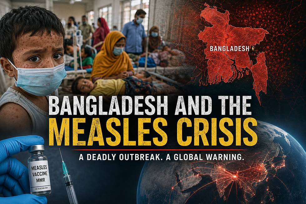 Bangladesh Beat Measles. Then One of the World's Biggest Public Health Success Stories Started Unraveling