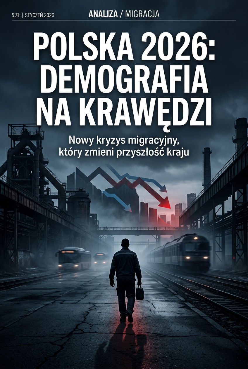 Polska 2026: kraj wchodzi w demograficzny kryzys. Nowy bilans migracyjny, który zmieni gospodarkę na dekady
