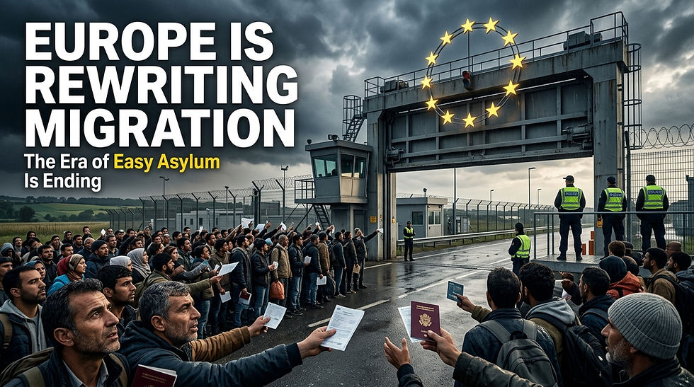 The Great Return Machine: Europe's Toughest Migration Crackdown Has Begun
