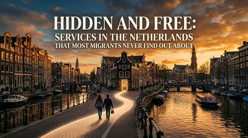 Hidden and Free: Services in the Netherlands That Most Migrants Never Find Out About