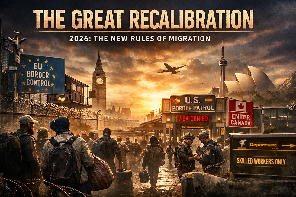 How 2026 Quietly Rewired Global Migration — and Why It Will Affect Everyone