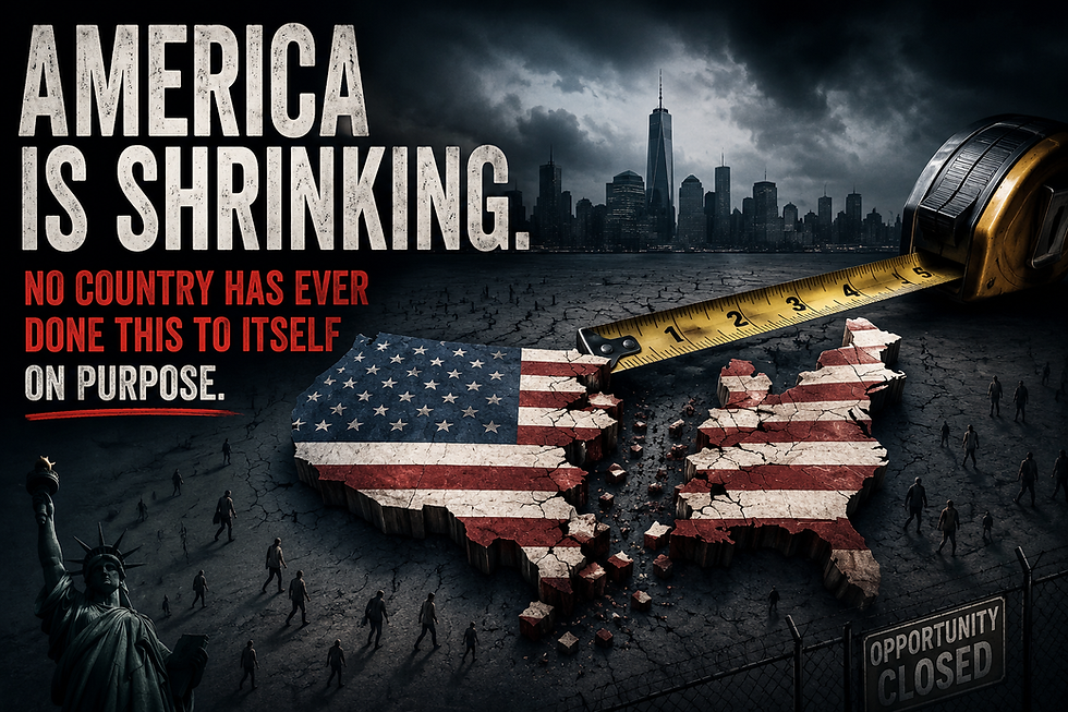 America Is Shrinking. No Country Has Ever Done This to Itself on Purpose.