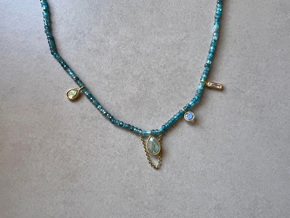 Miniatura: Chocker Magnolia Gold