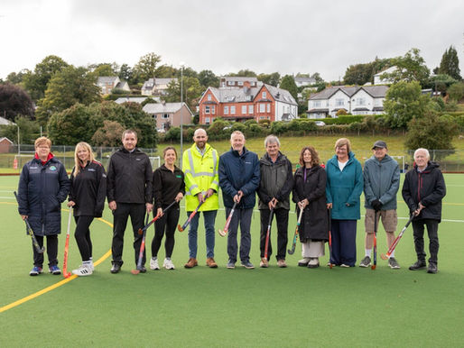 Y Bala celebrates the opening of a new community astro pitch