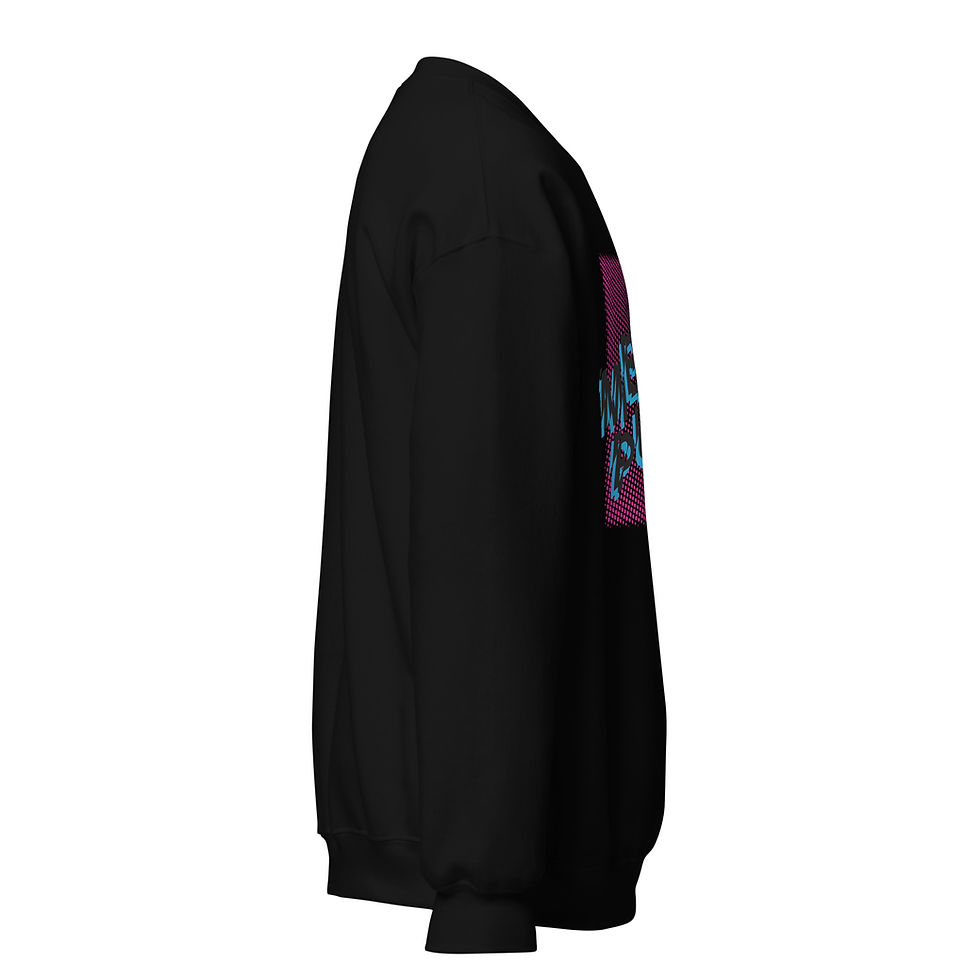 Thumbnail: MENOPUNKS 3 COLOR UNISEX CREW SWEATSHIRT